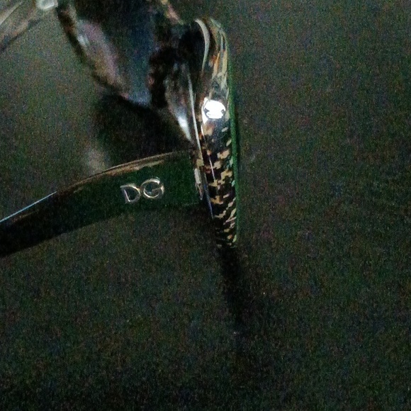 Dolce & Gabbana Striped & Green Gradient Sunglasses - Picture 4 of 7